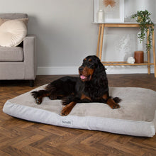 Scruffs Harvard Memory Foam Mattress Dog Bed - Pearl Grey