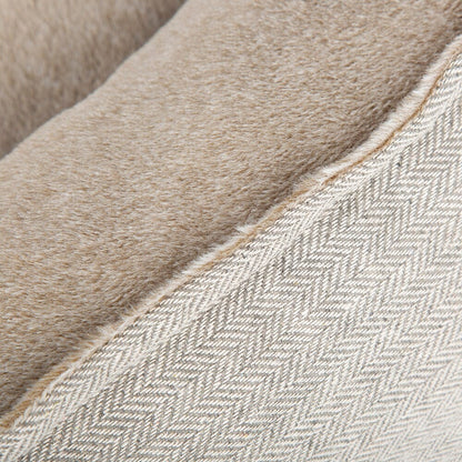 Scruffs Harvard Memory Foam Box Dog Bed - Pearl Grey