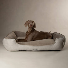 Scruffs Harvard Memory Foam Box Dog Bed - Pearl Grey