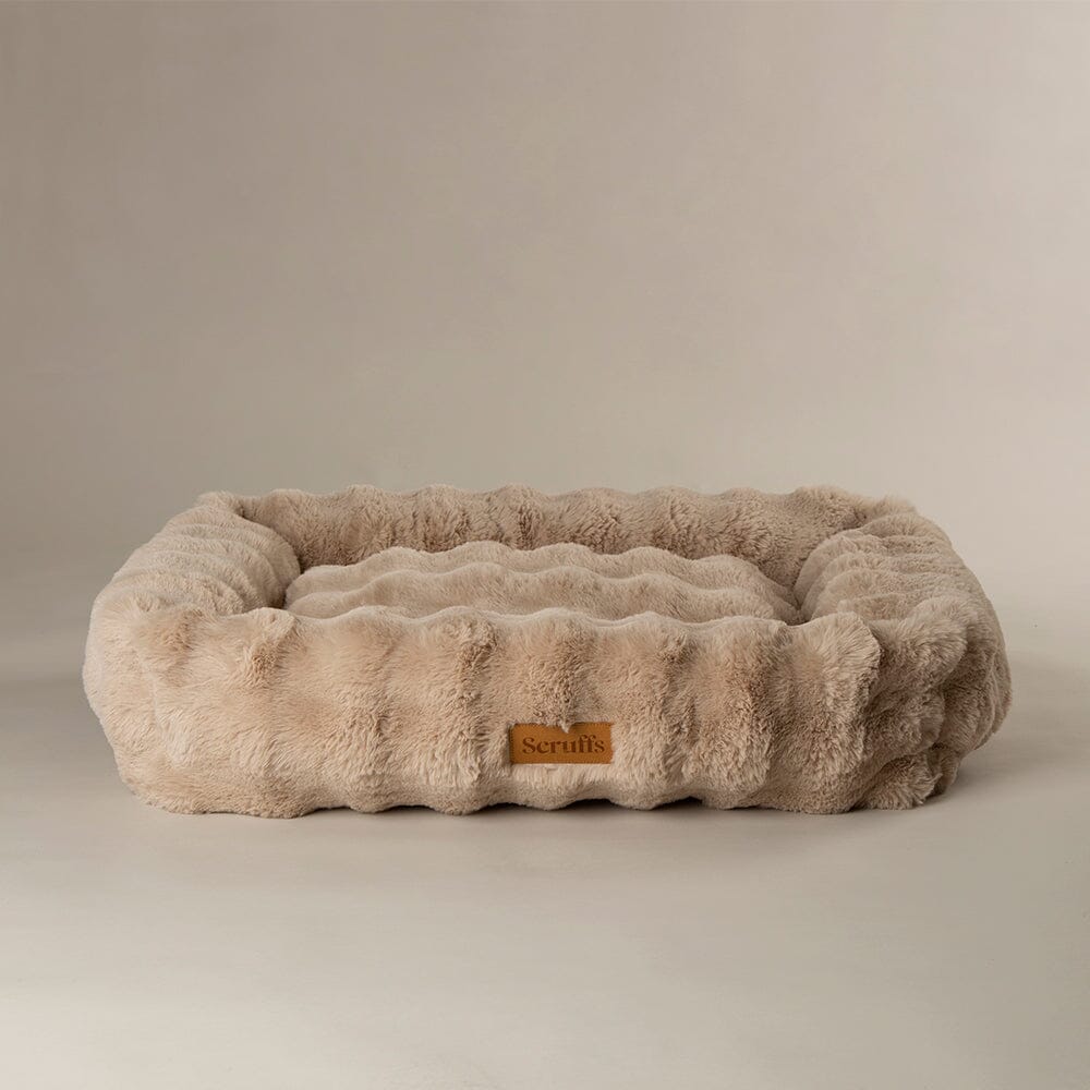 Scruffs Alpine Box Dog Bed - Champagne