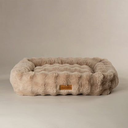 Scruffs Alpine Box Dog Bed - Champagne