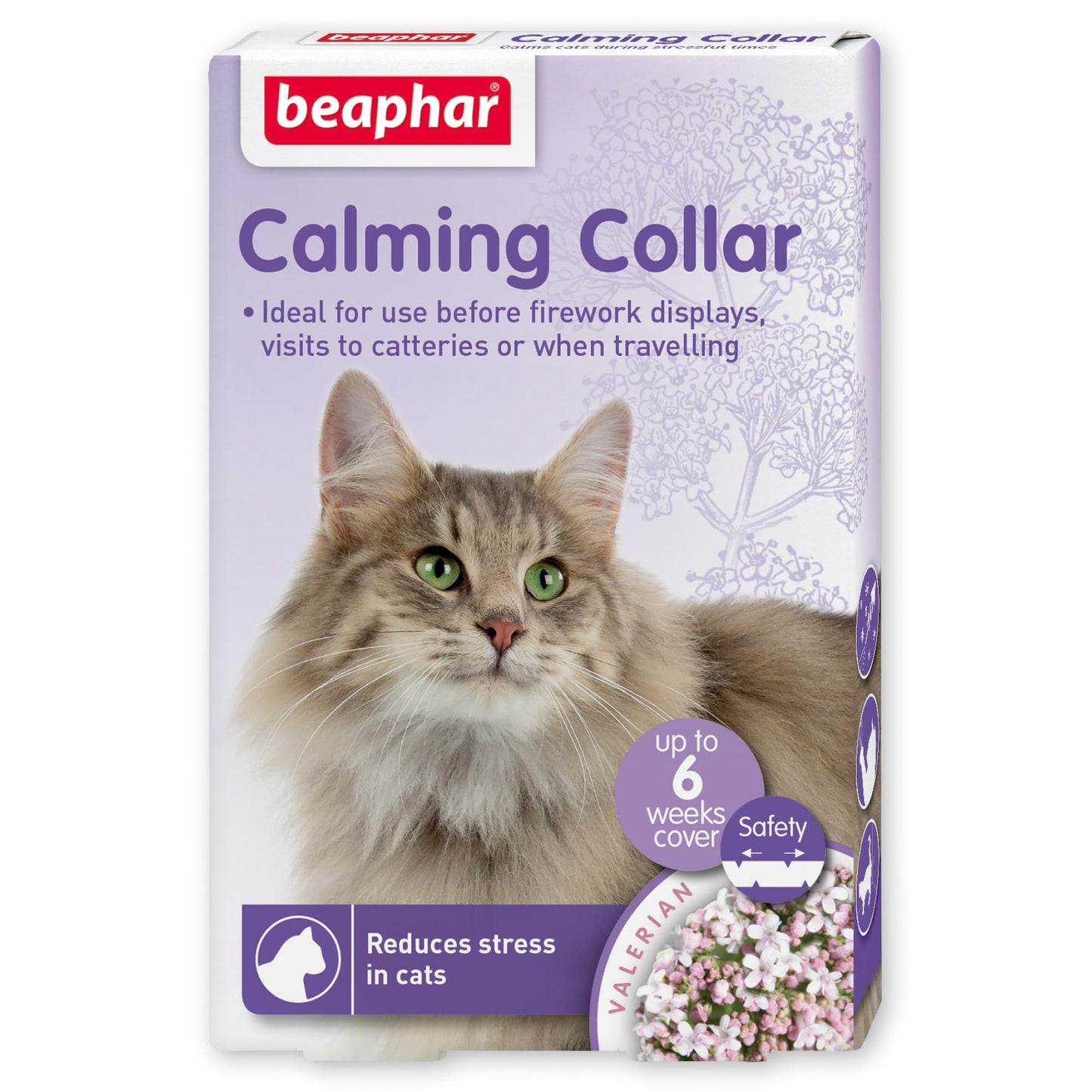 Beaphar Calming Valerian & Lavender Collar for Cats