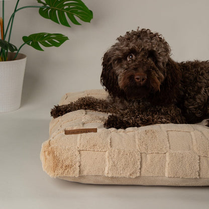 Scruffs Oxford Orthopaedic Mattress Dog Bed - Tan
