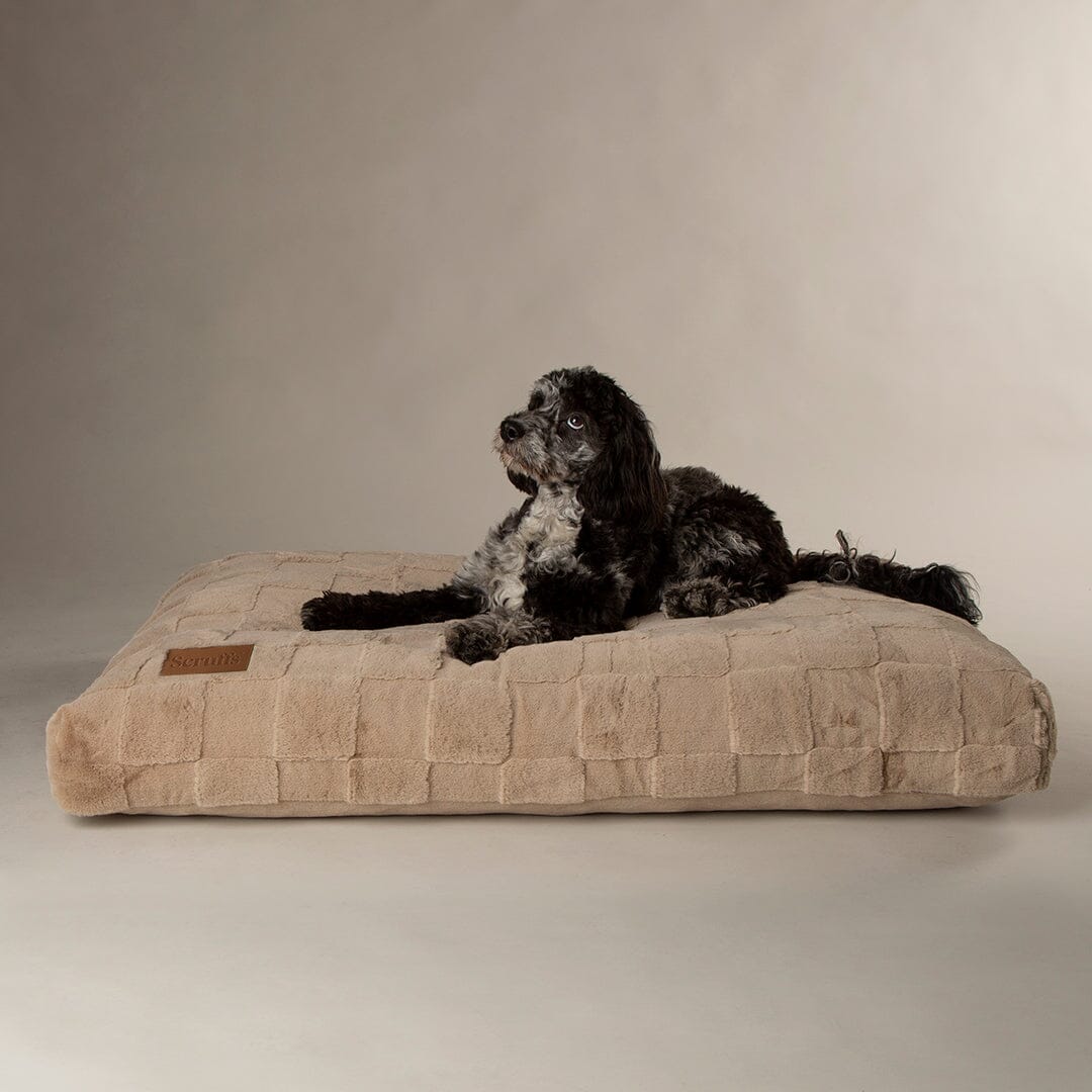 Scruffs Oxford Orthopaedic Mattress Dog Bed - Camel