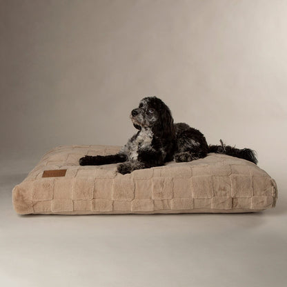 Scruffs Oxford Orthopaedic Mattress Dog Bed - Camel