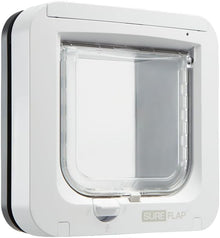 Sureflap Microchip Cat Flap - Grey/White