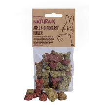 Rosewood Naturals Apple & Strawberry Bunnies - 100g