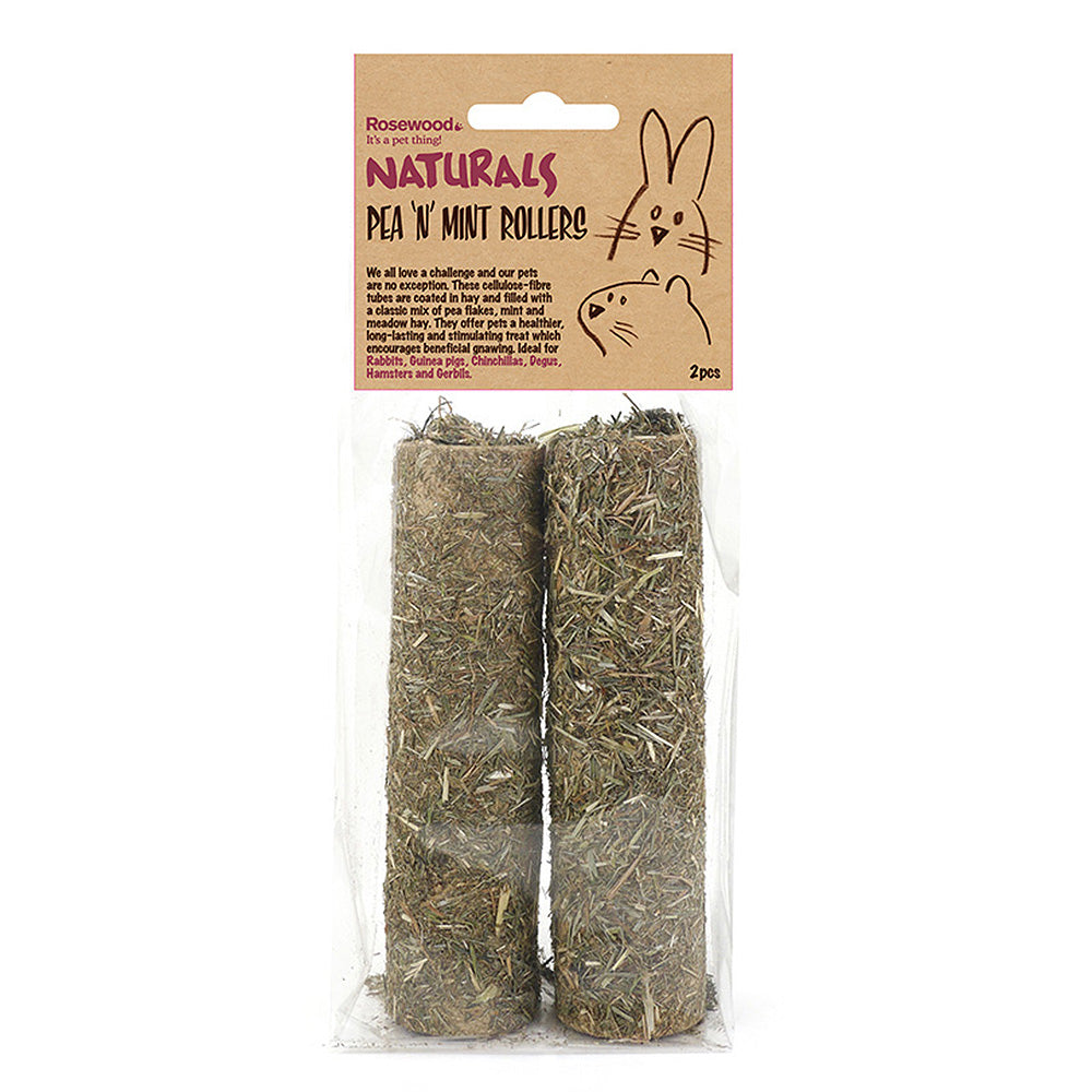 Rosewood Naturals Pea n Mint Rollers - 2 Pack