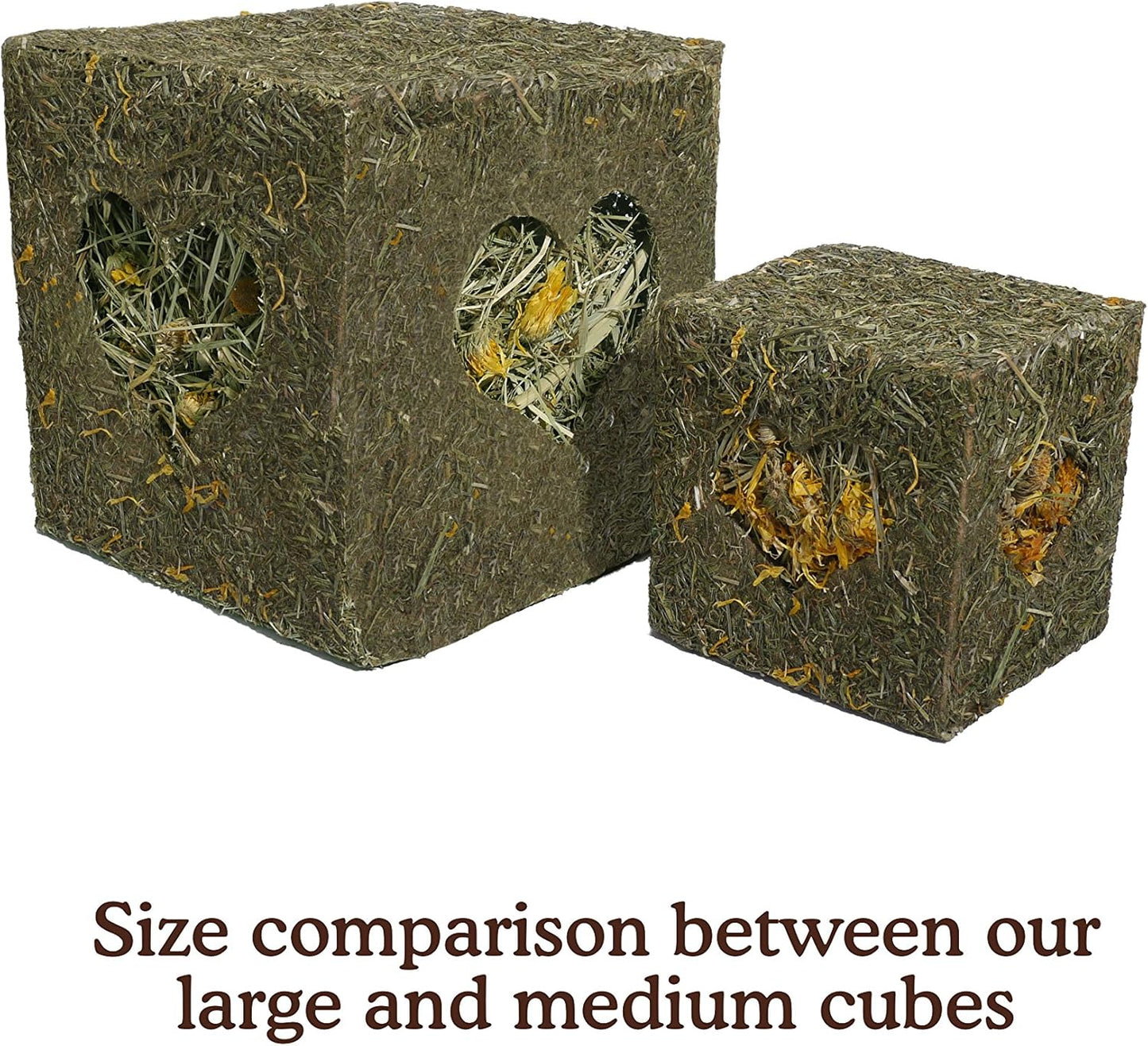 Rosewood Naturals I Love Hay Cube - Large