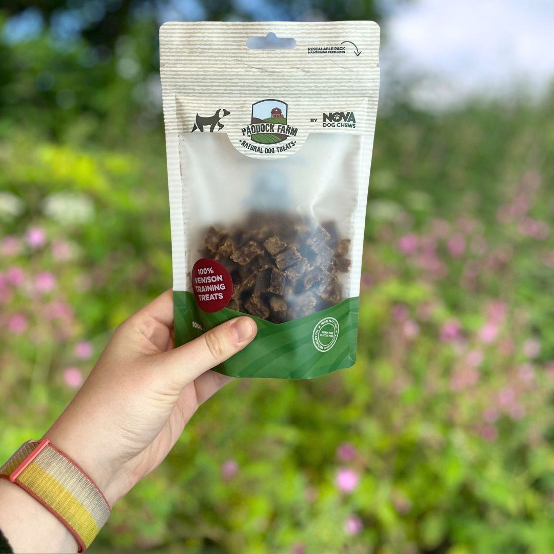 Paddock Farm 100% Venison Training Treats - 100g