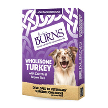Burns Adult/Senior Wet Dog Food - Wholesome Turkey - 6x395g Trays