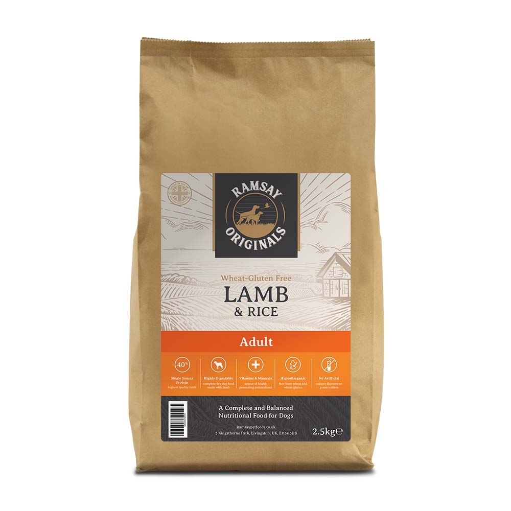 Ramsay Originals Adult Dry Dog Food - Lamb & Rice