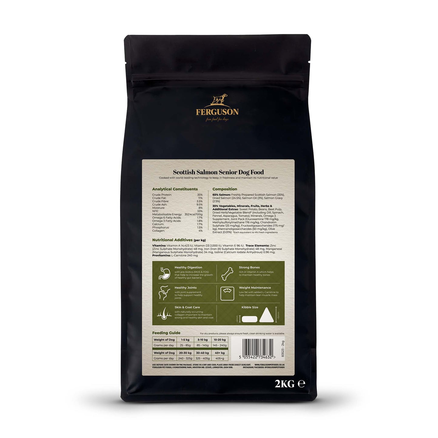 Ferguson Scottish Salmon Senior Dry Dog Food