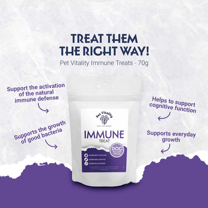 Pet Vitality Immune Treats - 70g