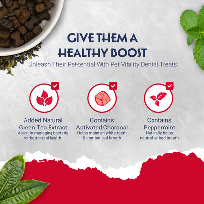 Pet Vitality Dental Treats - 70g