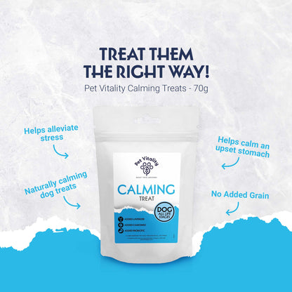 Pet Vitality Calming Treats - 70g