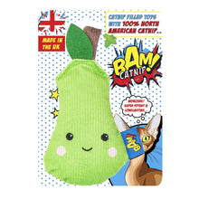 BAM! Catnip Percy Pear Cat Toy