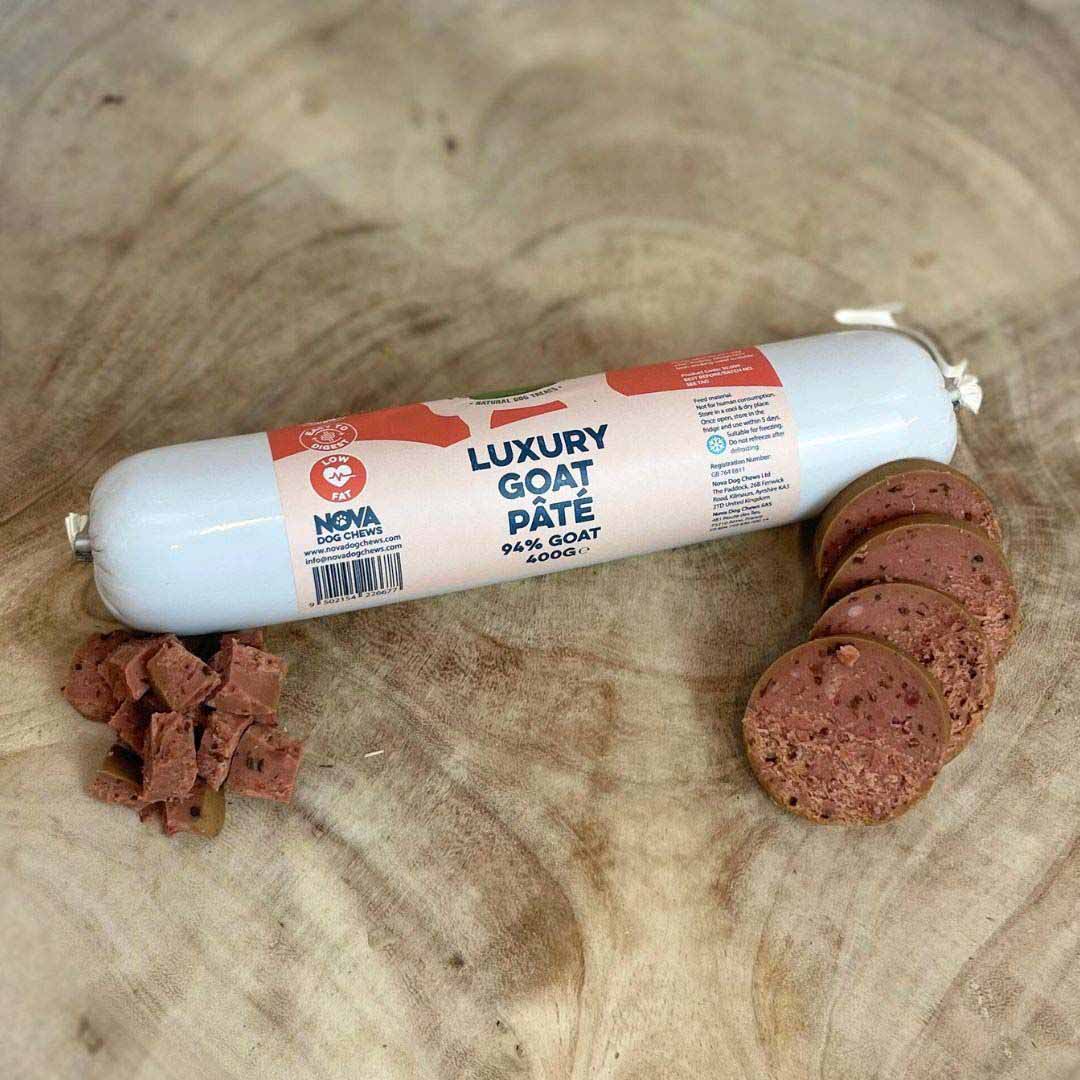 Paddock Farm Paddock Farm Goat Pate Adult Dry Dog Food pet food packaging