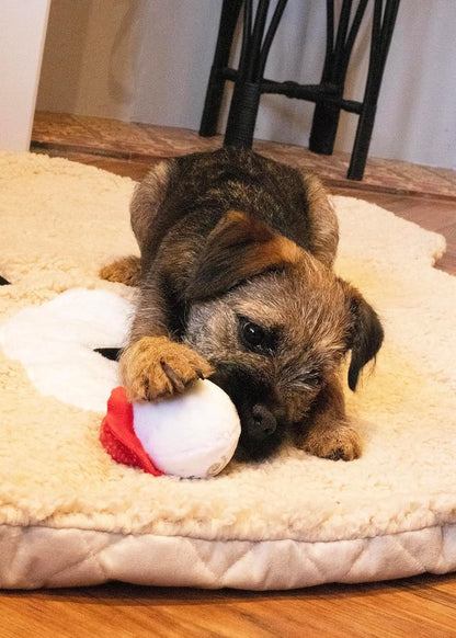 Rosewood Cupid & Comet Sandra Snowman Ball Dog Toy