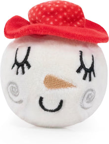 Rosewood Cupid & Comet Sandra Snowman Ball Dog Toy