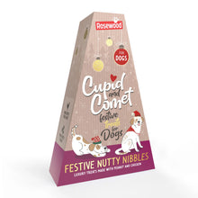 Rosewood Cupid & Comet Festive Nutty Nibbles Dog Treats - 100g