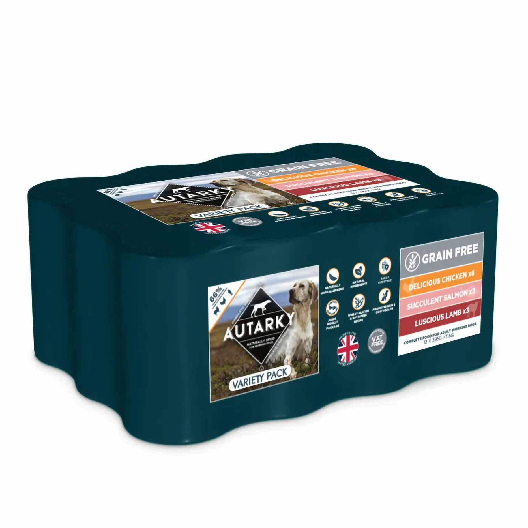 Autarky Autarky Grain Free Variety Adult Wet Dog Food pet food packaging