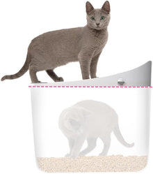 Catit Pixi Cat Litter Box - Grey