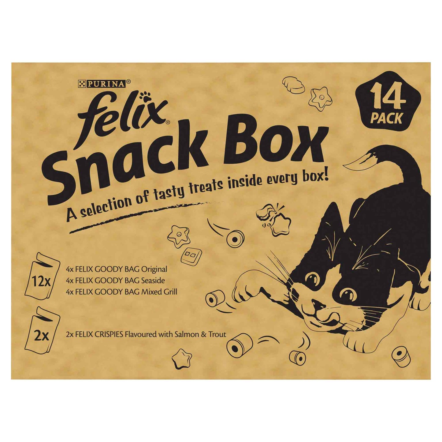 Felix Snack Box - 14 pack BUMPER PACK