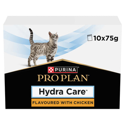 PRO PLAN Veterinary Diet Hydra Care Wet Cat Food - 10x75g Pouches