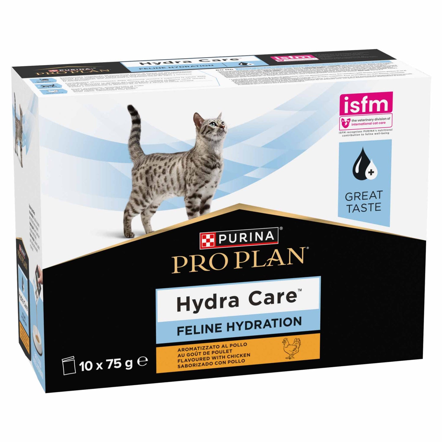 PRO PLAN Veterinary Diet Hydra Care Wet Cat Food - 10x75g Pouches