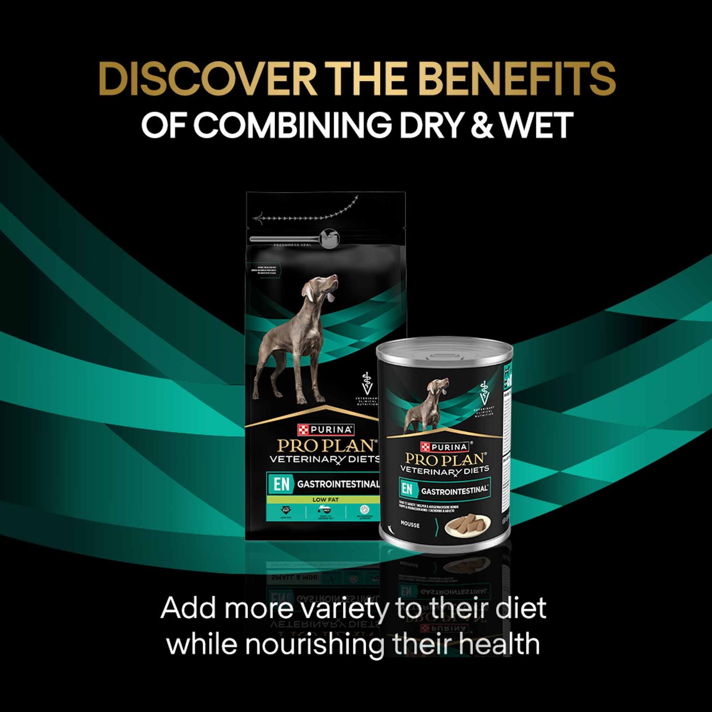 PRO PLAN® Veterinary Diets EN Gastrointestinal Low Fat Dry Dog Food