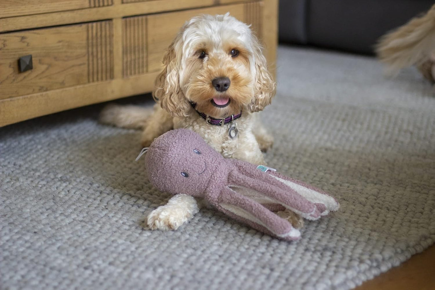 Rosewood Tufflove Octopus Dog Toy - Small