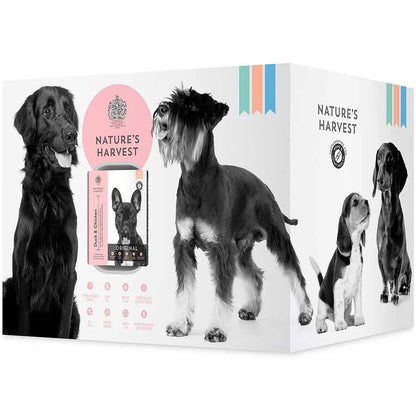 Natures Harvest Adult Wet Dog Food - Duck, Chicken & Brown Rice - 10x395g Trays