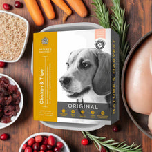 Natures Harvest Adult Wet Dog Food - Chicken, Tripe & Brown Rice - 10x395g Trays