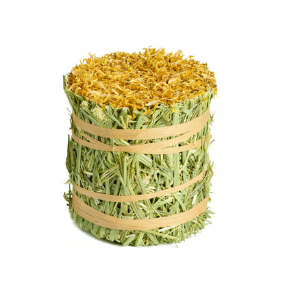 Natural Nibbles Marigold Timothy Hay Roll - 100g