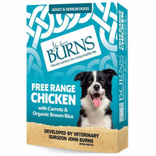Burns Free Range Chicken Bumper Box Wet Dog Food - 24x395g Trays