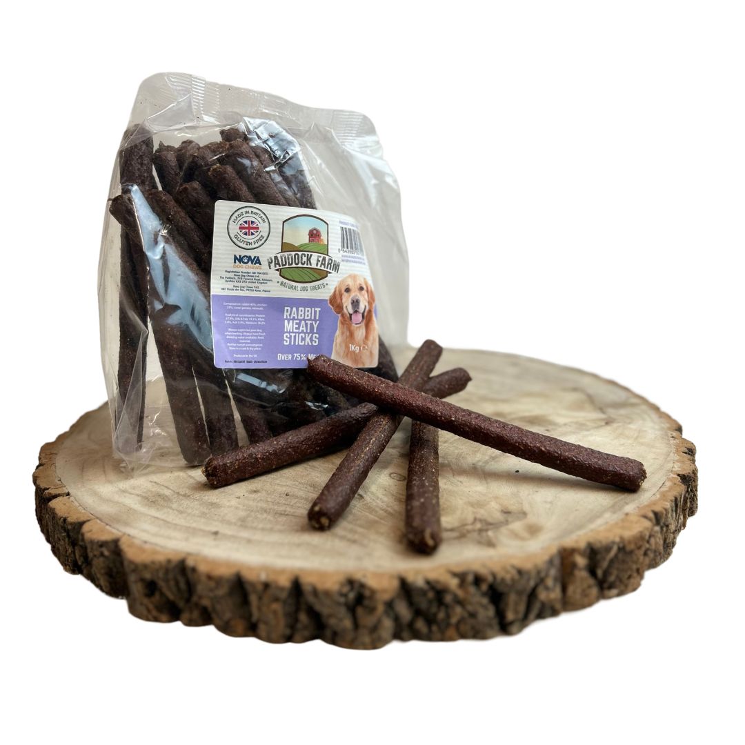 Paddock Farm Rabbit Meaty Sticks - 1kg