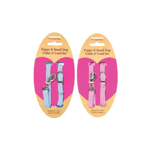 Soft Weave Puppy Collar & Lead Set