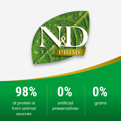 Farmina N&D Prime Adult Wet Cat Food - Wild Boar & Apple