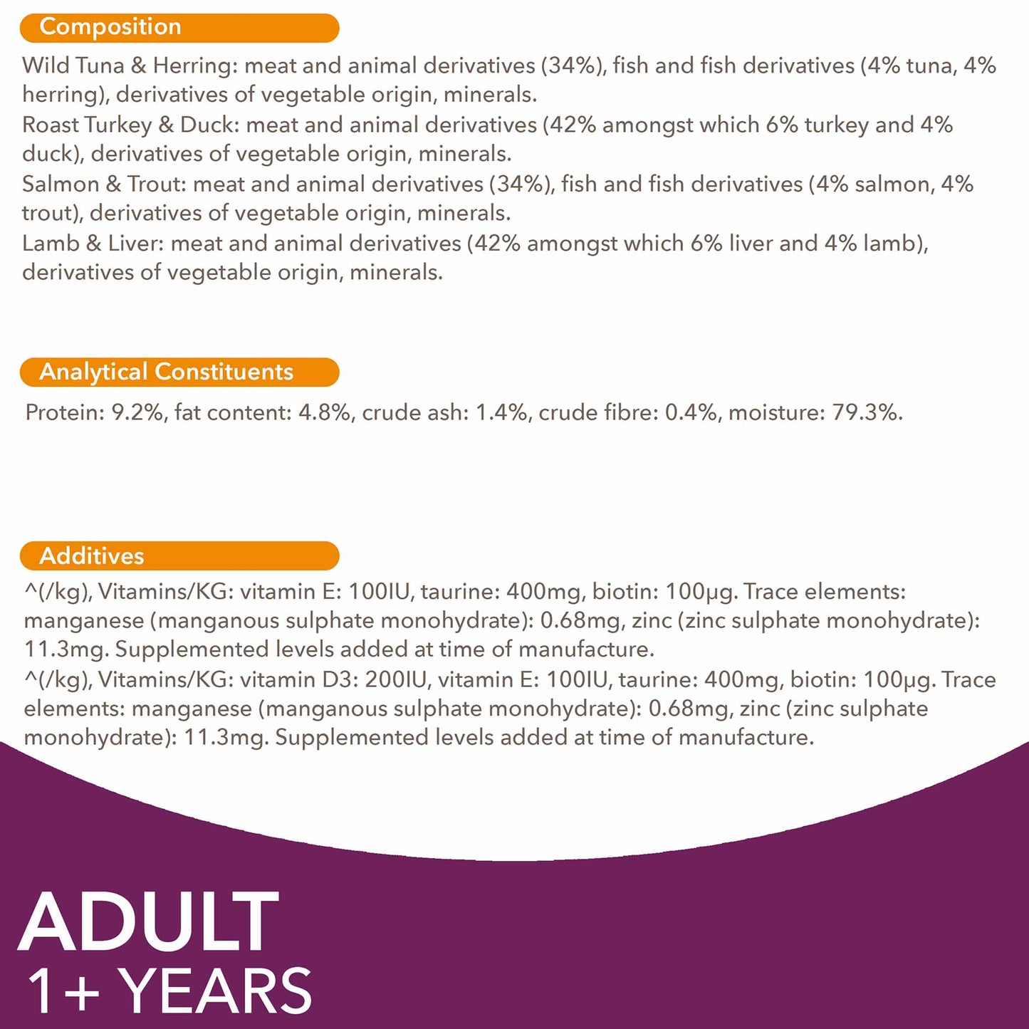 Iams Adult Wet Cat Food in Jelly - Land & Sea Collection - 12x85g Pouches