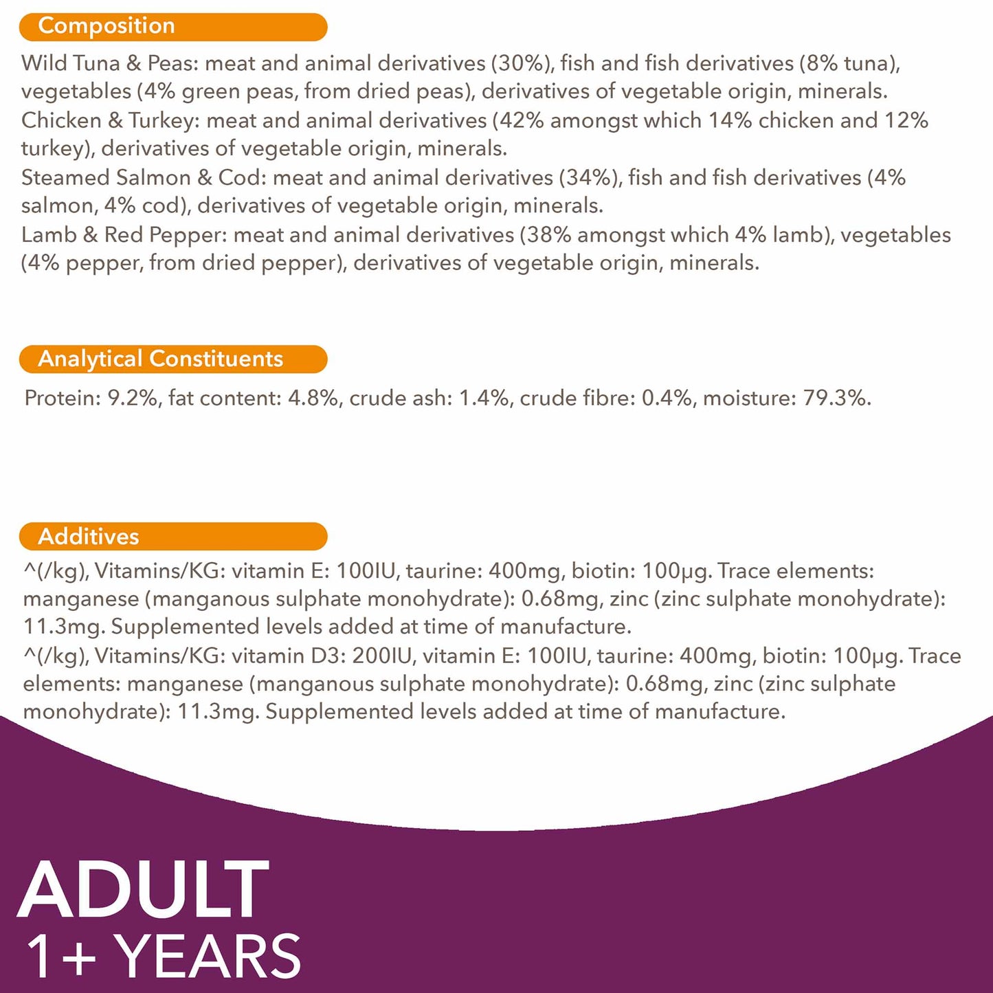 Iams Adult Wet Cat Food in Gravy - Land & Sea Collection - 12x85g Pouches