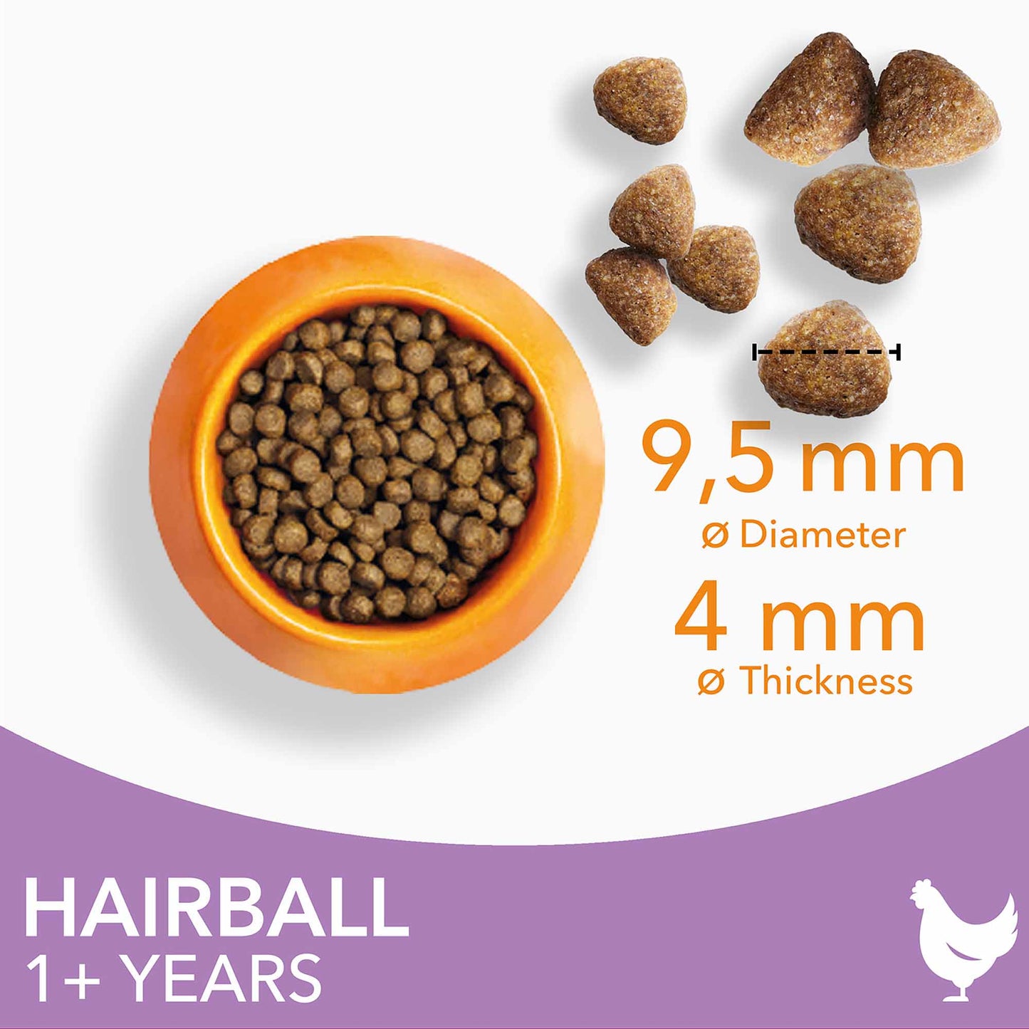 IAMS Hairball Dry Cat Food - Chicken