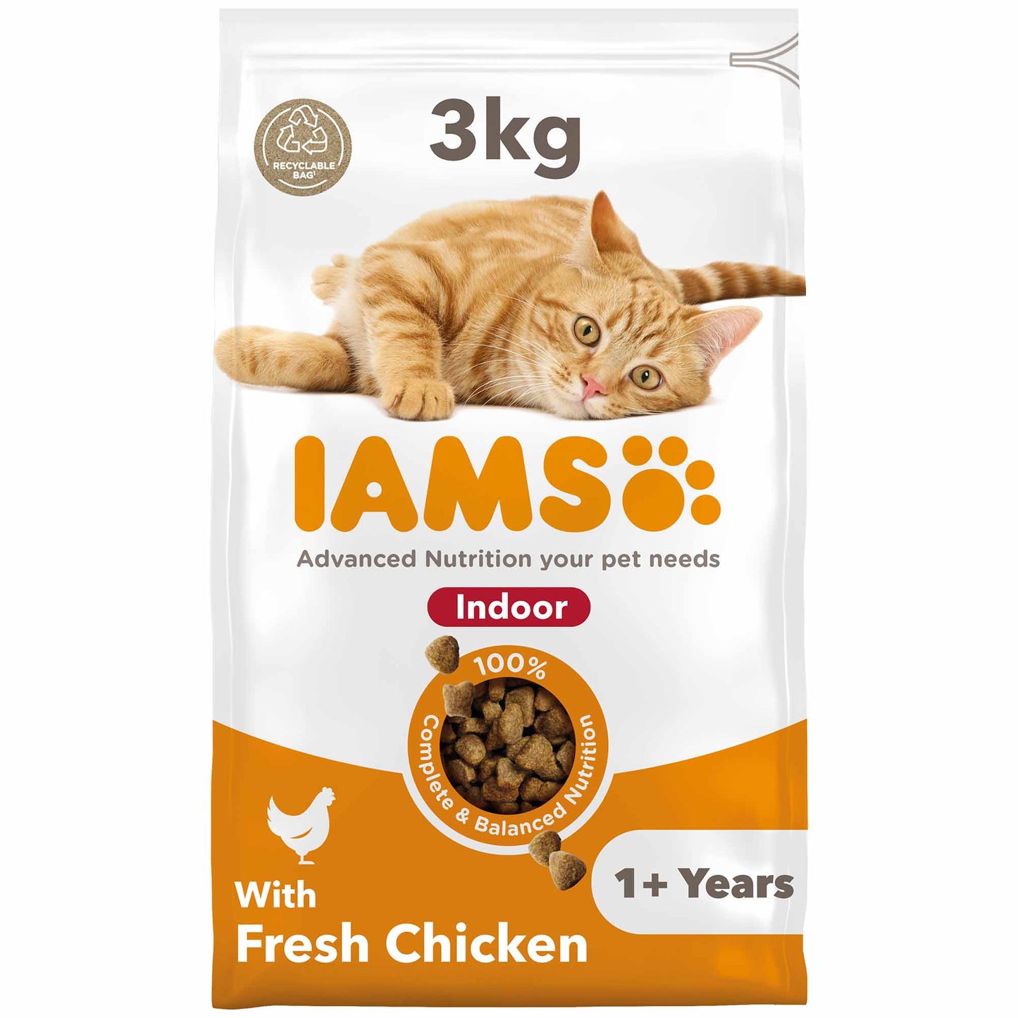 IAMS Indoor Adult Dry Cat Food - Chicken