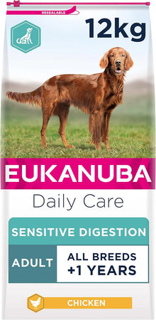 Eukanuba Daily Care Sensitive Digestion Adult Dry Dog Food - Chicken