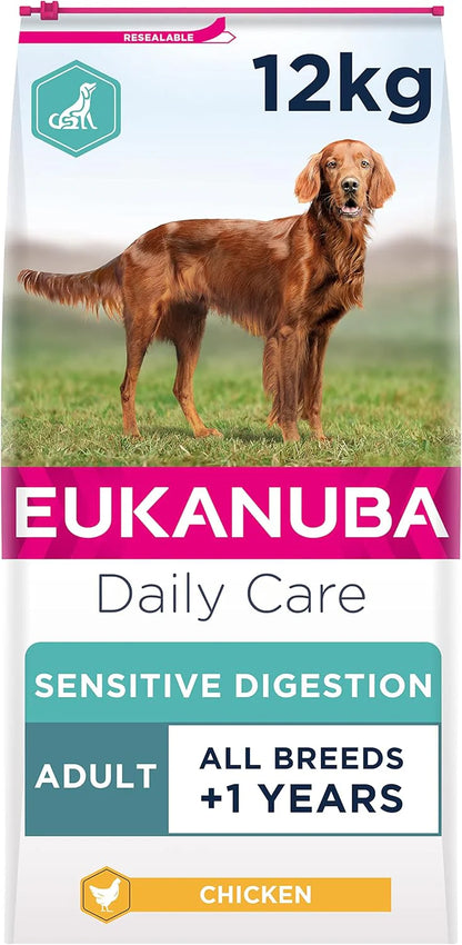 Eukanuba Daily Care Sensitive Digestion Adult Dry Dog Food - Chicken