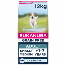 Eukanuba Grain Free Small/Medium Breed Adult Dry Dog Food - Ocean Fish