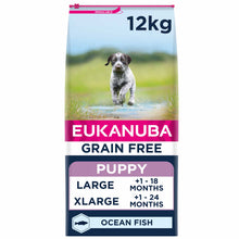 Eukanuba Grain Free Large Breed Puppy&Junior Dry Dog Food - Ocean Fish