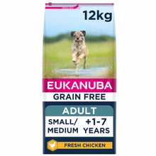 Eukanuba Grain Free Small/Medium Breed Adult Dry Dog Food - Chicken
