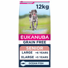 Eukanuba Grain Free Large Breed Senior Dry Dog Food - Ocean Fish