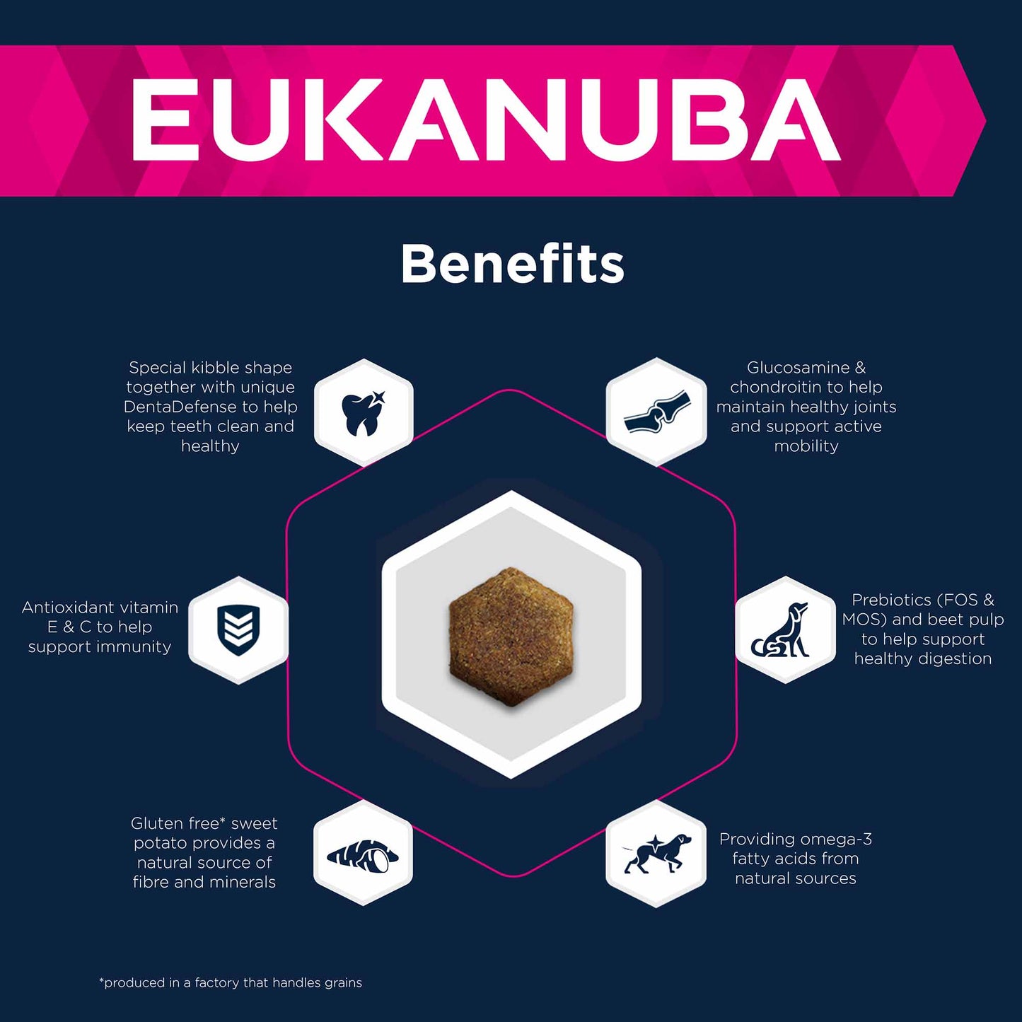 Eukanuba Grain Free Large Breed Senior Dry Dog Food - Ocean Fish
